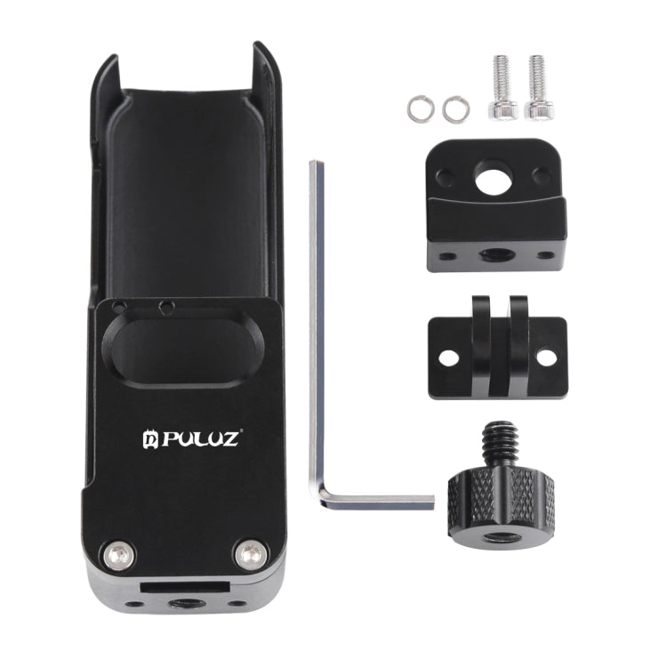 PULUZ Housing Shell CNC Aluminum Alloy Protective Cover for DJI OSMO Pocket(Black) - HoMEdemic™ 