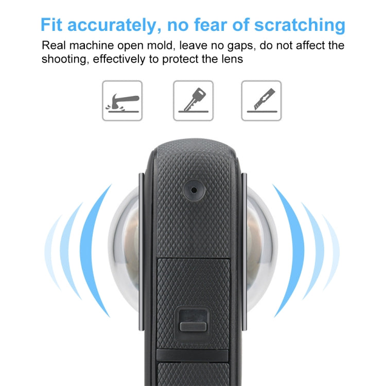 PULUZ Lens Guard PC Protective Cover for Insta360 One X2(Black) - HoMEdemic™ 