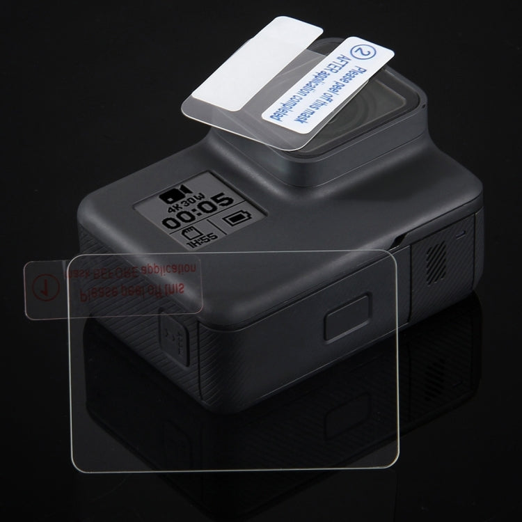 PULUZ  Lens HD Screen Protector + LCD Display Tempered Glass Film for GoPro HERO7 Black /HERO7 Silver / HERO7 White /6 /5 - HoMEdemic™ 