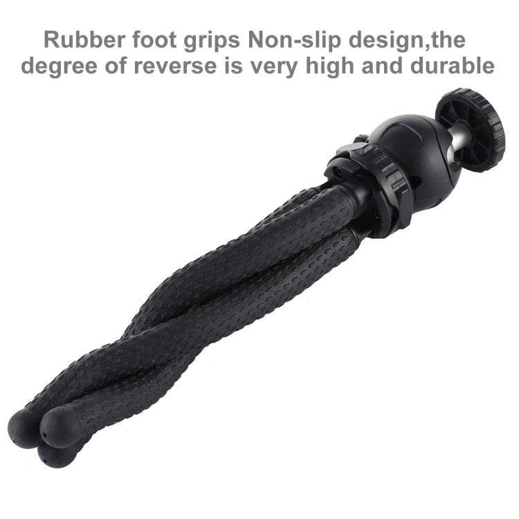 PULUZ Mini Octopus Flexible Tripod Holder with Ball Head for SLR Cameras, GoPro, Cellphone, Size: 25cmx4.5cm - HoMEdemic™ 