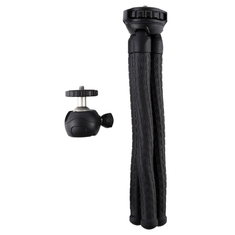 PULUZ Mini Octopus Flexible Tripod Holder with Ball Head for SLR Cameras, GoPro, Cellphone, Size:30cmx5cm - HoMEdemic™ 