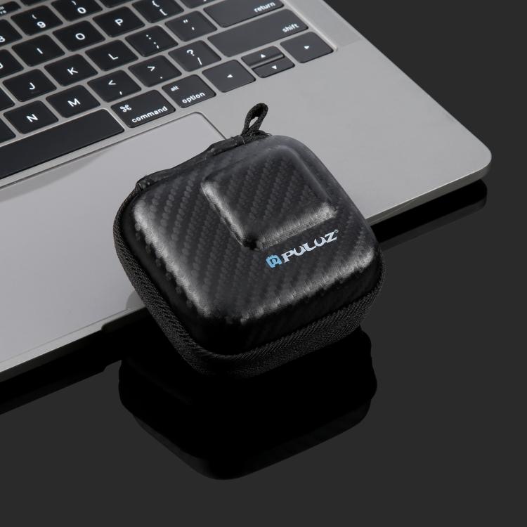 PULUZ Mini Portable Carbon Fiber Storage Bag for GoPro HERO13 Black /12 Black /11 Black /10 Black /9 Black and other Similar Size Cameras - HoMEdemic™ 