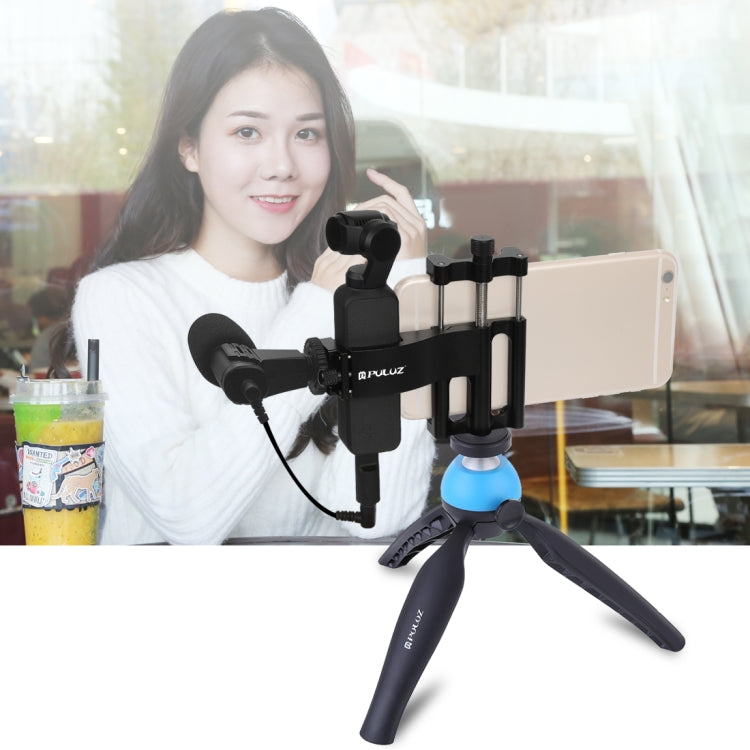 PULUZ Multifunction Aluminum Alloy Smartphone Fixing Clamp Expansion Holder Mount Bracket for DJI OSMO Pocket / Pocket 2 - HoMEdemic™ 