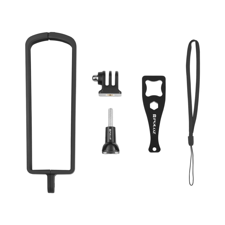 PULUZ PC ABS Plastic Protective Frame for Ricoh Theta SC2, with Adapter Mount & Screw(Black) - HoMEdemic™ 