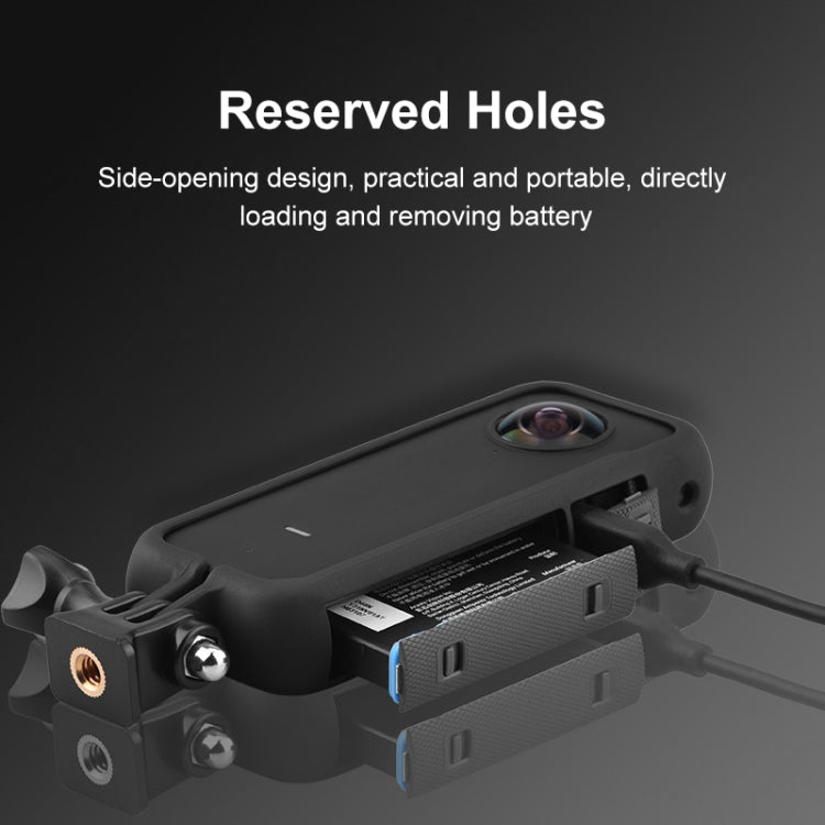 PULUZ PC Protective Frame for Insta360 ONE X2, with Adapter Mount & Screw(Black) - HoMEdemic™ 