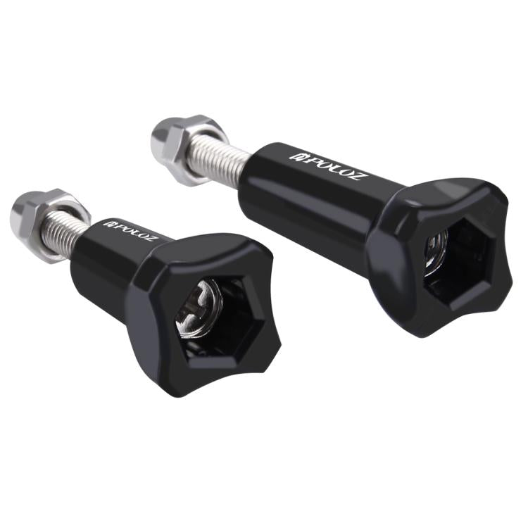 PULUZ Plastic Thumb Knob Standard Long Screw + Short ScrewGoPro, Insta360, DJI and Other Action Cameras(Black) - HoMEdemic™ 