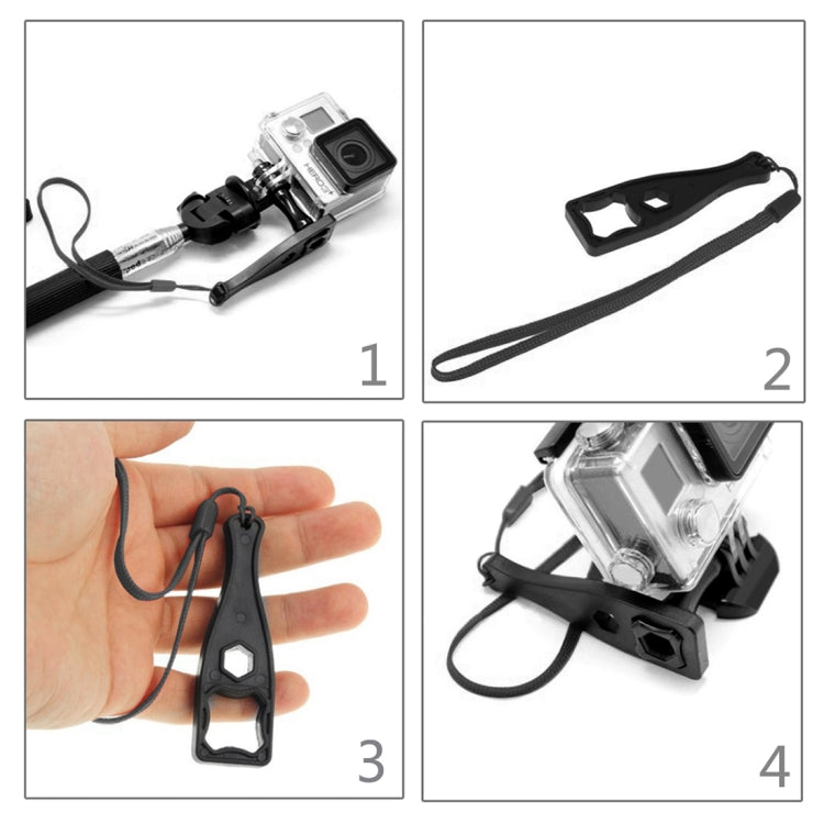 PULUZ Plastic Thumbscrew Wrench Spanner with Lanyard for GoPro, Insta360, DJI and Other Action Cameras - HoMEdemic™ 