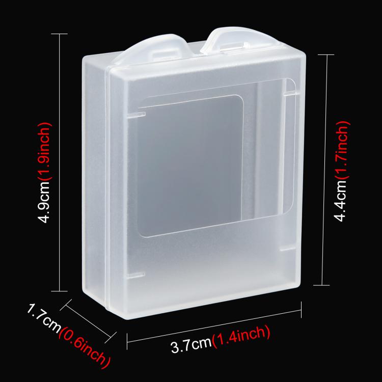 PULUZ Plastic Transparent Battery Storage Box for GoPro AHDBT-901/BT-801/BT-501/BT-401/BT-301 Enduro Battery (Transparent) - HoMEdemic™ 