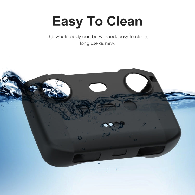 PULUZ Shockproof Anti-scratch Silicone Case For DJI Neo / Mini 3 / 3 Pro / Mavic 3 / Air 2S / Mini 2 RC-N2 / RC-N1 / RC-N3 Remote Control(Black) - HoMEdemic™ 