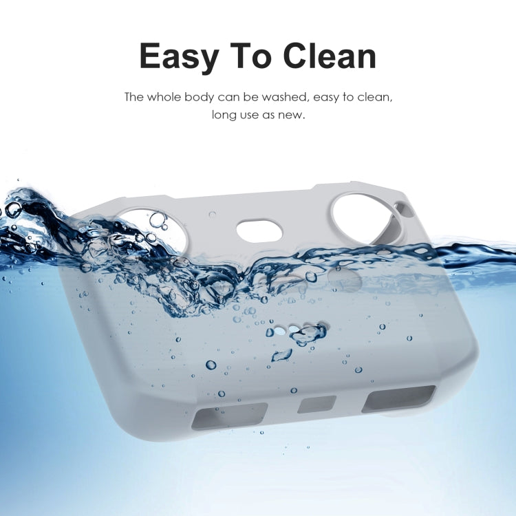PULUZ Shockproof Anti-scratch Silicone Case For DJI Neo / Mini 3 / 3 Pro / Mavic 3 / Air 2S / Mini 2 RC-N2 / RC-N1 / RC-N3 Remote Control(Grey) - HoMEdemic™ 