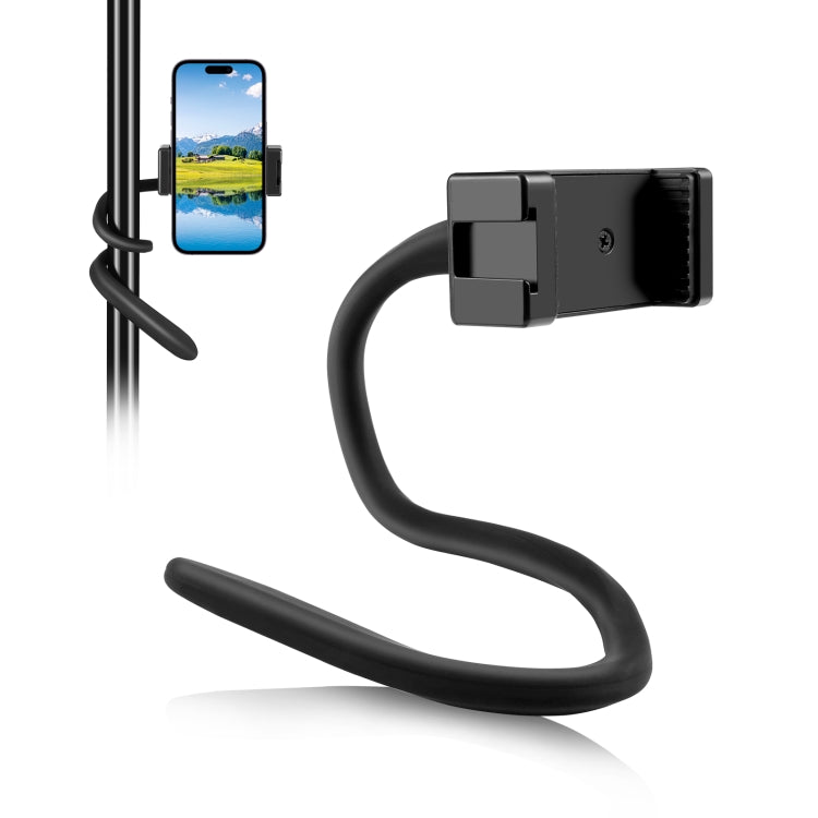 PULUZ Silicone Flexible Clip Mount Holder with Phone Clamp for Phones / GoPro (Black) - HoMEdemic™ 