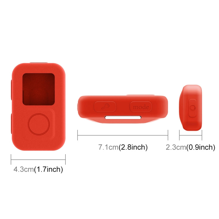 PULUZ Silicone Protective Case for GoPro HERO10 Black WiFi Remote(Red) - HoMEdemic™ 