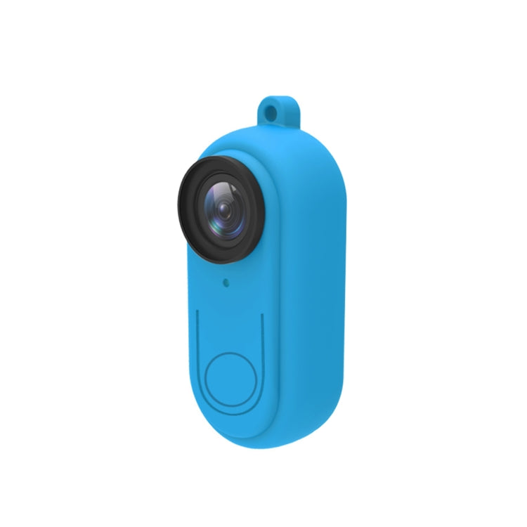 PULUZ Silicone Protective Case with Lens Cover for Insta360 GO 2(Blue) - HoMEdemic™ 