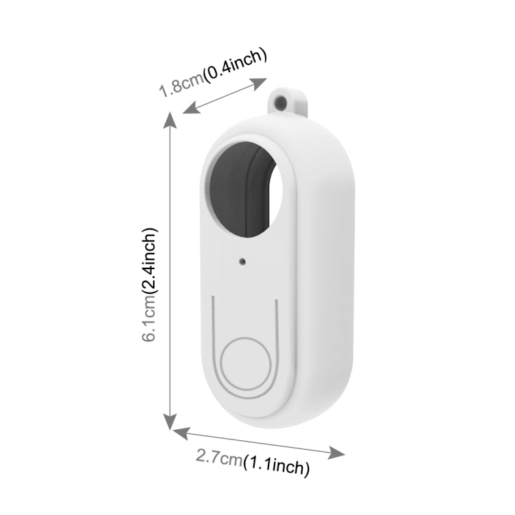 PULUZ Silicone Protective Case with Lens Cover for Insta360 GO 2(White) - HoMEdemic™ 