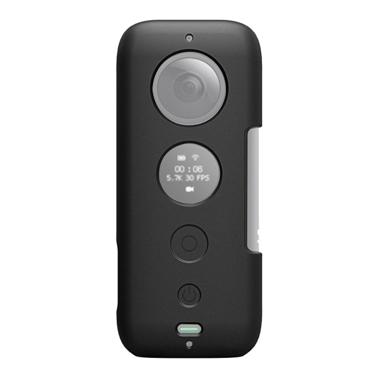 PULUZ Silicone Protective Case with Lens Cover for Insta360 ONE X(Black) - HoMEdemic™ 