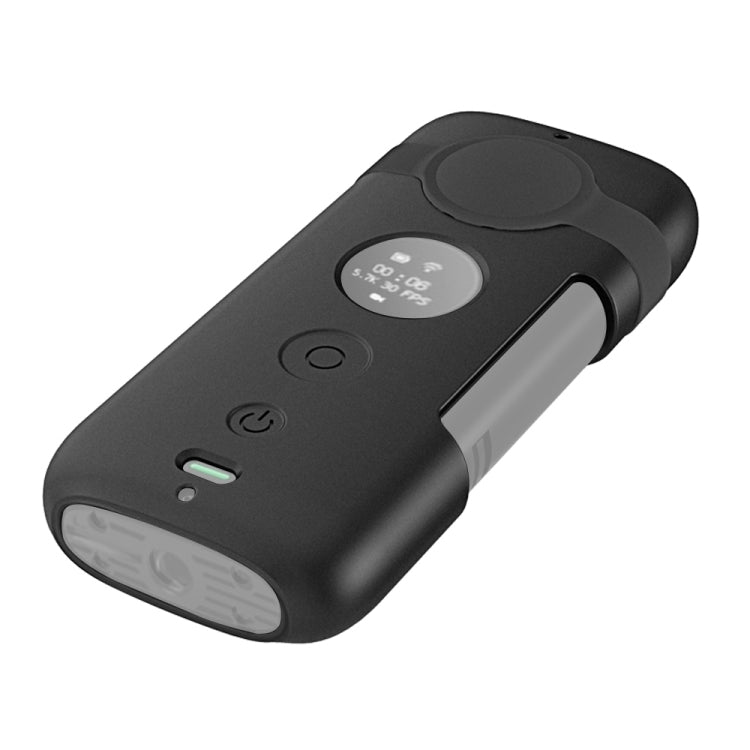 PULUZ Silicone Protective Case with Lens Cover for Insta360 ONE X(Black) - HoMEdemic™ 