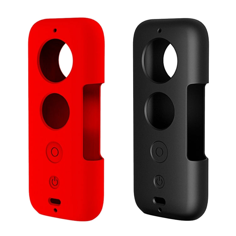 PULUZ Silicone Protective Case with Lens Cover for Insta360 ONE X(Black) - HoMEdemic™ 