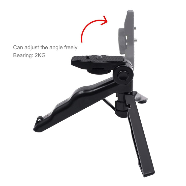 PULUZ Smartphone Fixing Clamp 1/4 inch Holder Mount Bracket + Grip Folding Tripod Mount Kits for DJI OSMO Pocket / Pocket 2 - HoMEdemic™ 