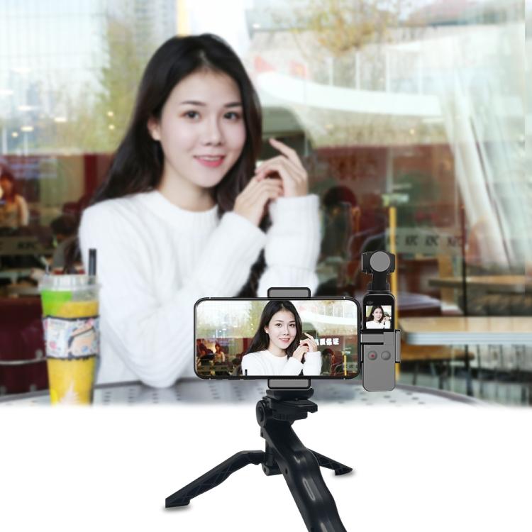 PULUZ Smartphone Fixing Clamp 1/4 inch Holder Mount Bracket for DJI OSMO Pocket / Pocket 2 - HoMEdemic™ 