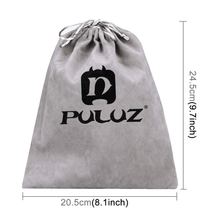 PULUZ Storage Bag with Stay Cord for GoPro, Insta360, DJI and Other Action Cameras Accessories(Grey) - HoMEdemic™ 