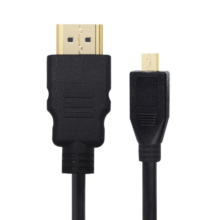 PULUZ Video 19 Pin HDMI to Micro HDMI Cable for GoPro Hero11 Black / HERO10 Black / HERO9 Black /8 Black /7 /6 /5 /4 /3+ /3, Sony, LG, Panasonic, Canon, Nikon, Smartphones and Cameras, Length: 1.5m - HoMEdemic™ 