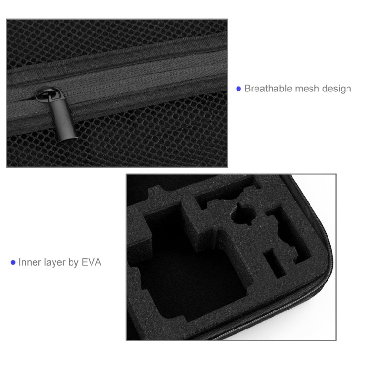 PULUZ Waterproof Carrying and Travel Case for GoPro, Insta360, DJI and Other Action Cameras Accessories, Large Size: 32cm x 22cm x 7cm - HoMEdemic™ 