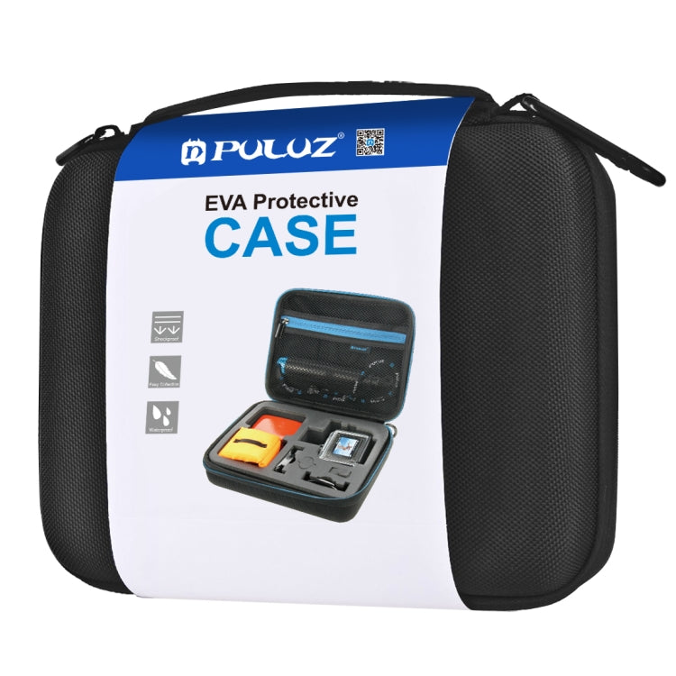 PULUZ Waterproof Carrying and Travel Case for for GoPro, Insta360, DJI and Other Action Cameras Accessories, Medium Size: 23cm x 17cm x 7cm - HoMEdemic™ 