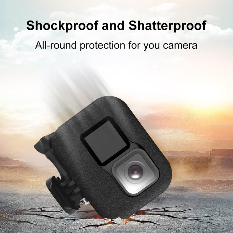 PULUZ for GoPro HERO12 Black /11 Black /10 Black /9 Black Foam Windshield Housing Case(Black) - HoMEdemic™ 