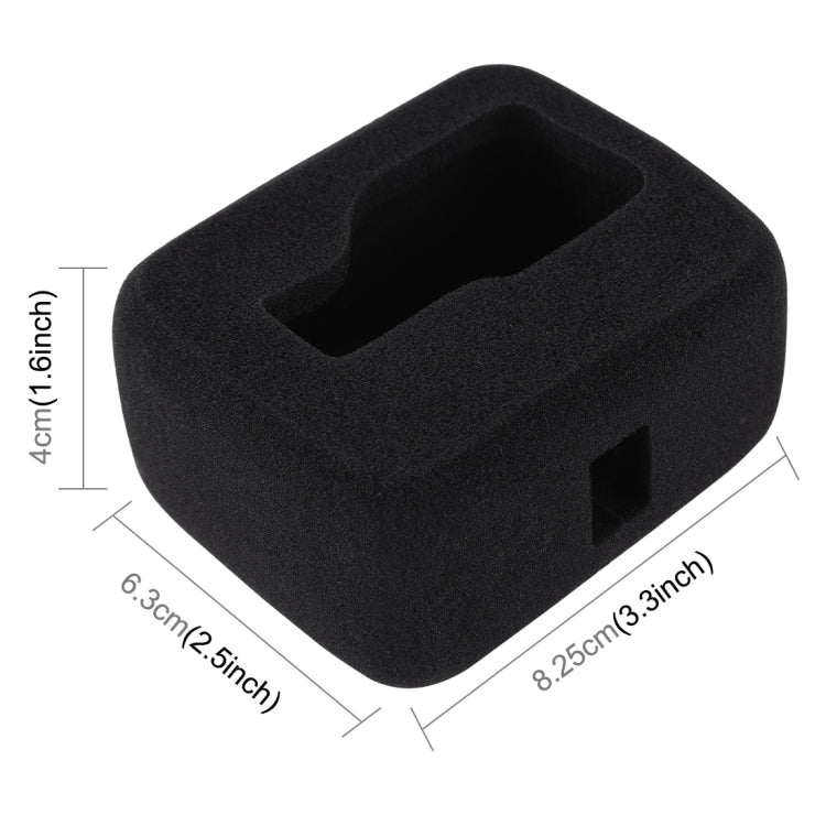 PULUZ for GoPro HERO8 Black Foam Windshield Housing Case(Black) - HoMEdemic™ 