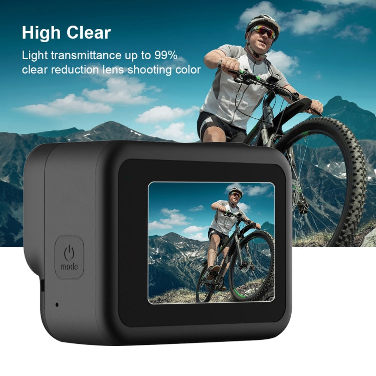 PULUZ for GoPro HERO8 Black Lens + LCD Display 9H 2.5D Tempered Glass Film - HoMEdemic™ 