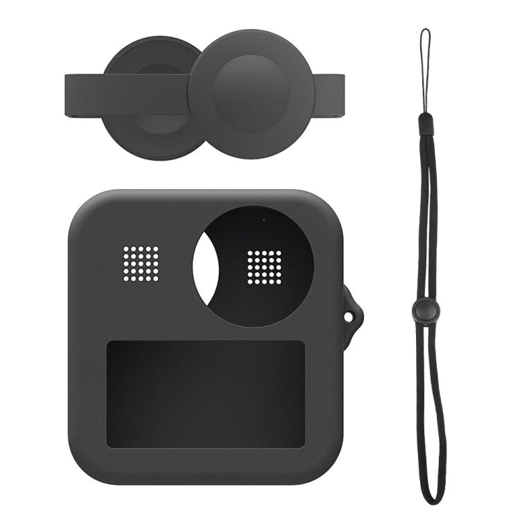 PULUZ for GoPro Max Dual Lens Caps Case + Body Silicone Protective Case(Black) - HoMEdemic™ 