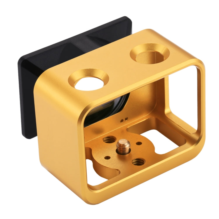 PULUZ for Sony RX0 Aluminum Alloy Protective Cage + 37mm UV Filter Lens + Lens Sunshade with Screws and Screwdrivers(Gold) - HoMEdemic™ 