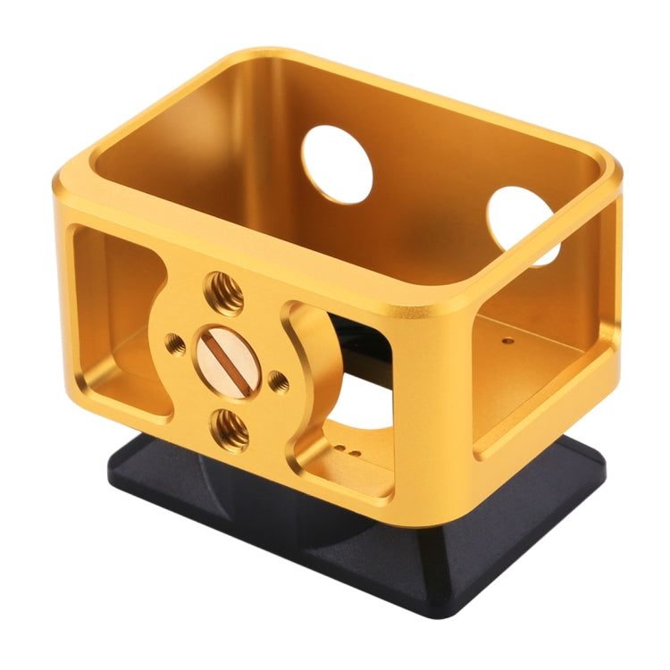 PULUZ for Sony RX0 Aluminum Alloy Protective Cage + 37mm UV Filter Lens + Lens Sunshade with Screws and Screwdrivers(Gold) - HoMEdemic™ 