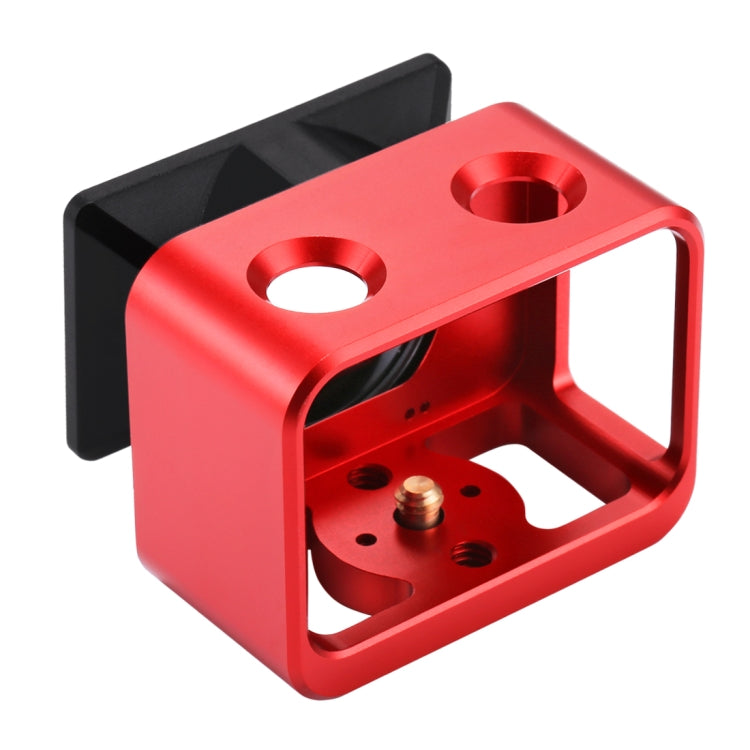 PULUZ for Sony RX0 Aluminum Alloy Protective Cage + 37mm UV Filter Lens + Lens Sunshade with Screws and Screwdrivers(Red) - HoMEdemic™ 