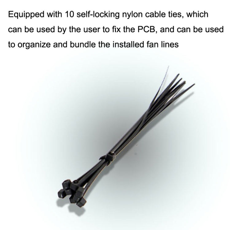 PWM Fan Hub Desktop Computer CPU Fan Expander Supports 3Pin&4Pin(Black) - HoMEdemic™ 