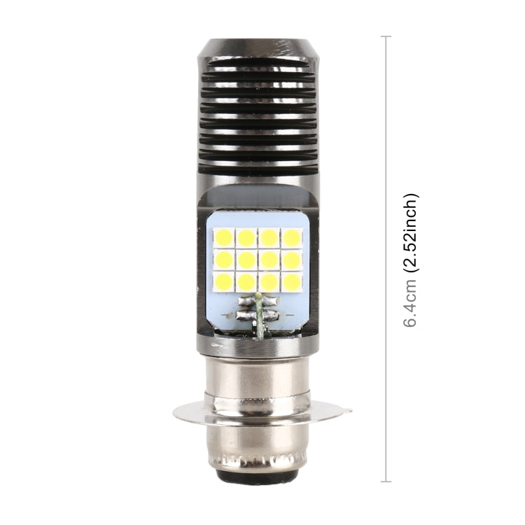 PX15D DC12V / 7.4W Motorcycle LED Headlight with 24LEDs SMD-3030 Lamp Beads, PX15D Style 2 (White Light), PX15D Style 2 (Yellow + White) - HoMEdemic™ 
