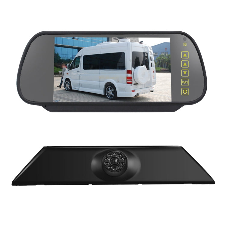 PZ474 Car Waterproof 170 Degree Brake Light View Camera + 7 inch Rearview Monitor for Iveco Daily 4 Gen, PZ474 + 7 inch Rearview Monitor - HoMEdemic™ 