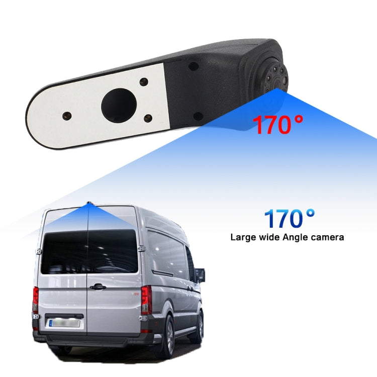 PZ475 Car Waterproof 170 Degree Brake Light View Camera + 7 inch Rearview Monitor for Volkswagen Crafter, PZ475 + 7 inch Rearview Monitor - HoMEdemic™ 