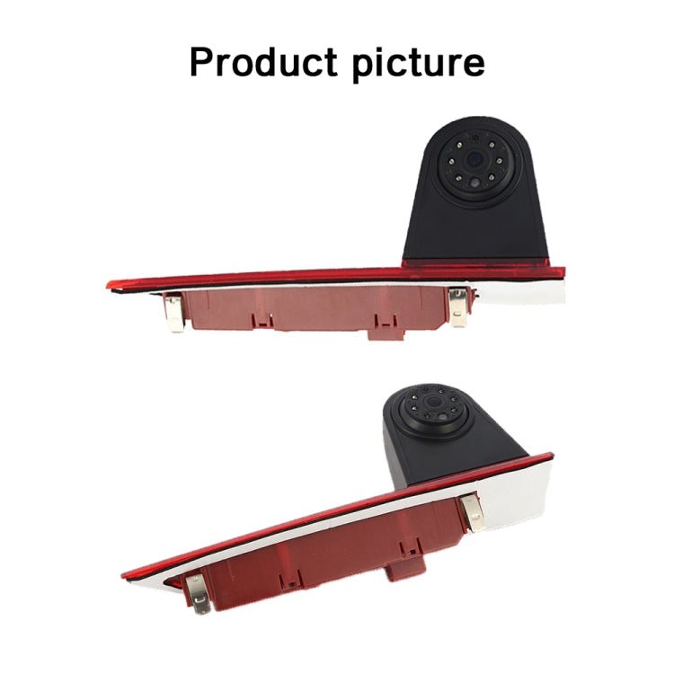 PZ477 Car Waterproof 170 Degree Brake Light View Camera + 7 inch Rearview Monitor for Ford Transit Custom, PZ477 + 7 inch Rearview Monitor - HoMEdemic™ 