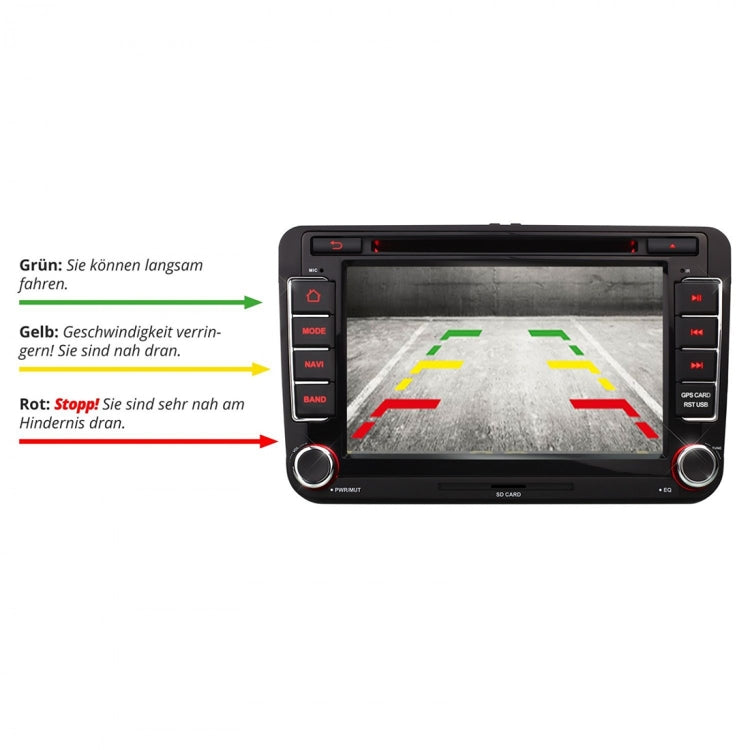 PZ600L-2 Europe Car License Plate Frame Front Rear View Camera, PZ600L-2 - HoMEdemic™ 