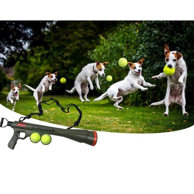 Pet Dog Supplies Toy Training Launcher Remote Speed Aiming Tennis Launcher, Size:52*19*9cm - HoMEdemic™ 