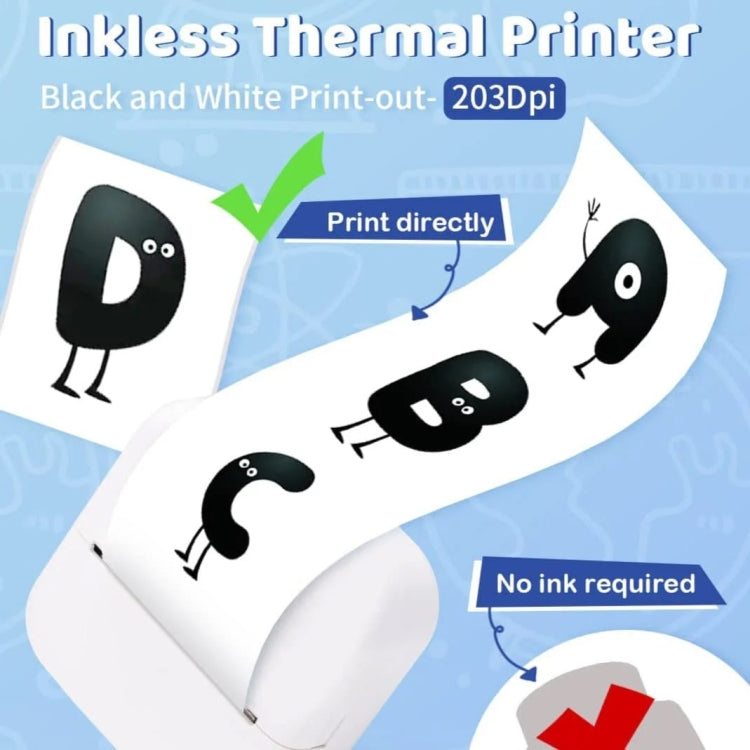 Phomemo M02X Inkless Pocket Printer Bluetooth Thermal Portable Sticker Maker Machine(Green) - HoMEdemic™ 