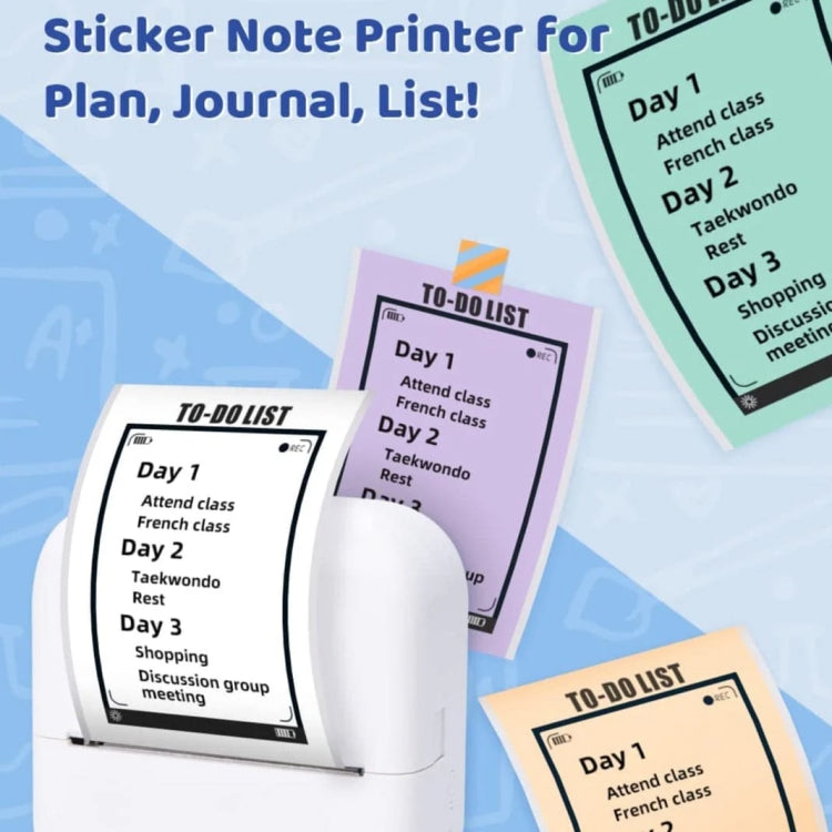 Phomemo M02X Inkless Pocket Printer Bluetooth Thermal Portable Sticker Maker Machine(White) - HoMEdemic™ 