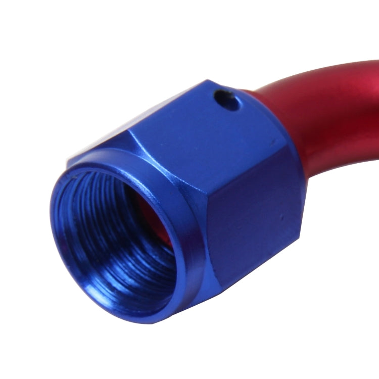 Pipe Joints 180 Degree Swivel Oil Fuel Fitting Adaptor Oil Cooler Hose Fitting Aluminum Alloy AN6 Curved Fitting Car Auto Accessories, 180 Degree AN6 - HoMEdemic™ 