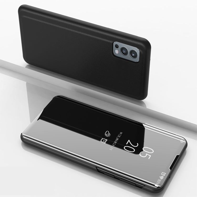 Plated Mirror Horizontal Flip Leather Case with Holder - HoMEdemic™ 