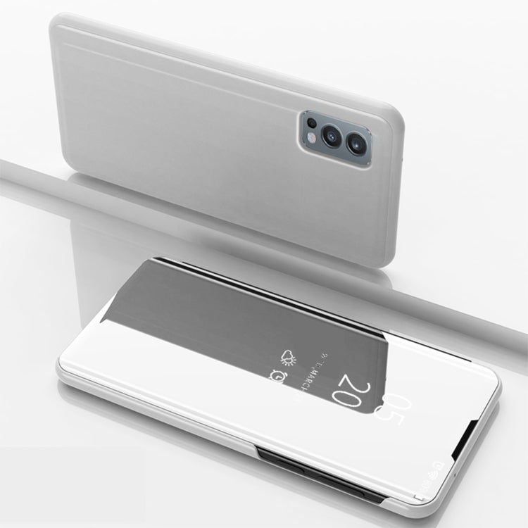 Plated Mirror Horizontal Flip Leather Case with Holder - HoMEdemic™ 
