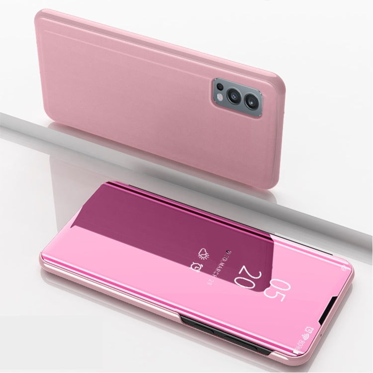 Plated Mirror Horizontal Flip Leather Case with Holder - HoMEdemic™ 