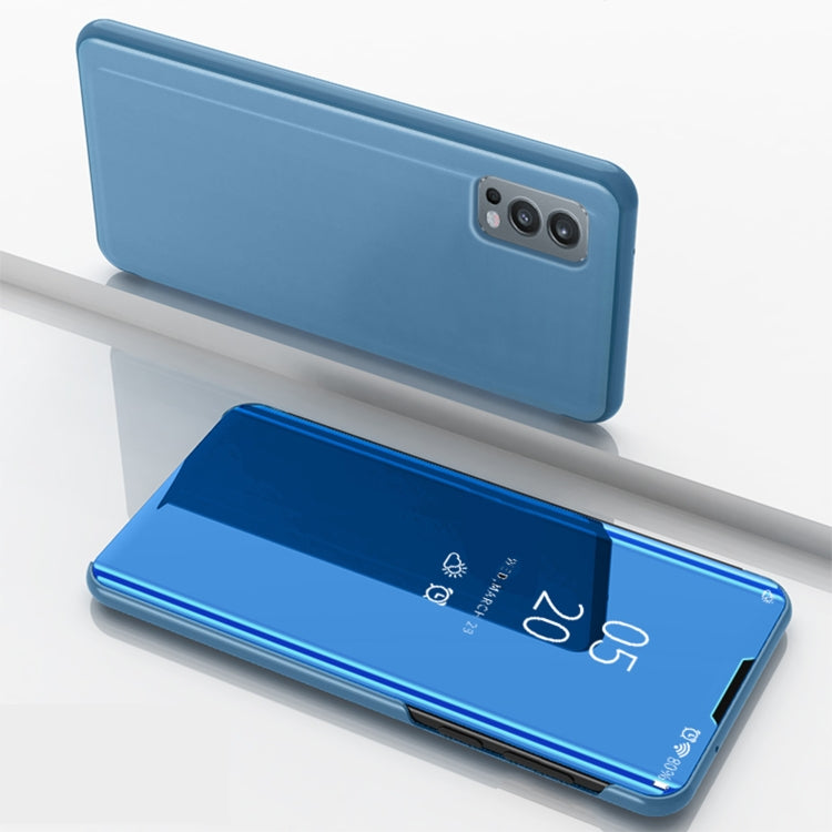 Plated Mirror Horizontal Flip Leather Case with Holder - HoMEdemic™ 