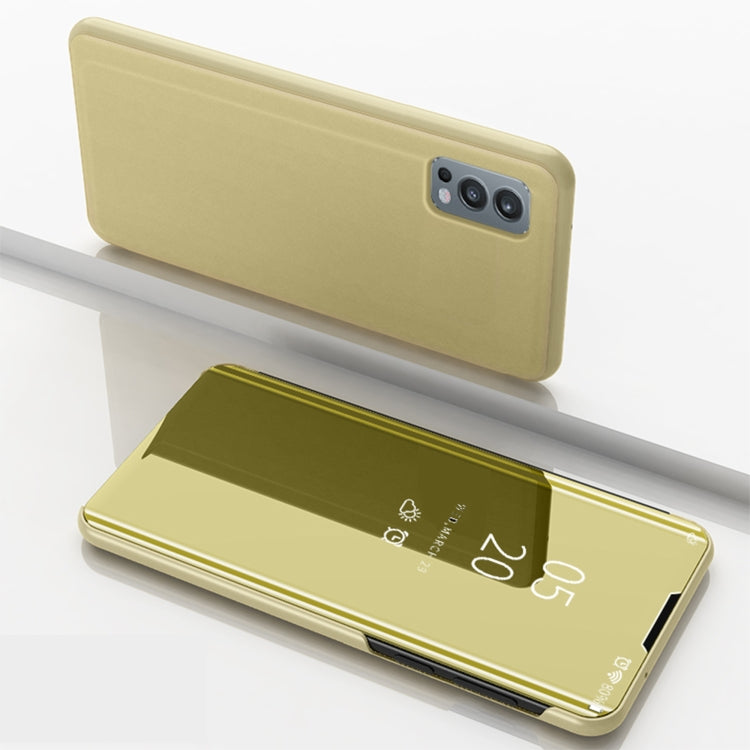Plated Mirror Horizontal Flip Leather Case with Holder - HoMEdemic™ 