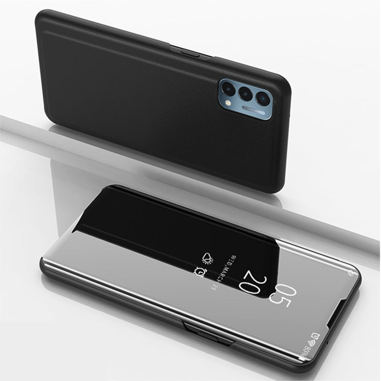 Plated Mirror Horizontal Flip Leather Case with Holder - HoMEdemic™ 